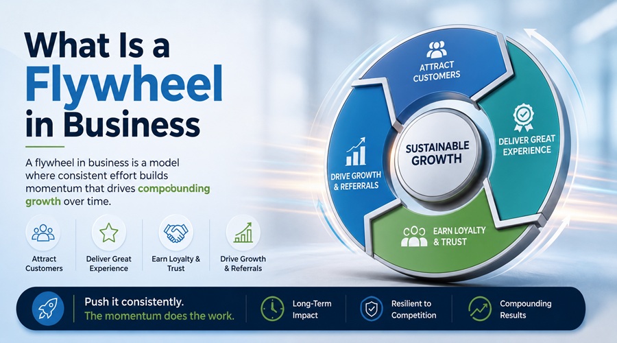 What Is a Flywheel in Business? The Growth Model That Replaced the Funnel